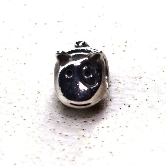 Pandora Bull Terrier Puppy Dog Charm Retired Sterling Silver - Picture 8 of 8